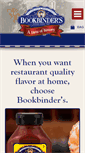 Mobile Screenshot of bookbindersfoods.com